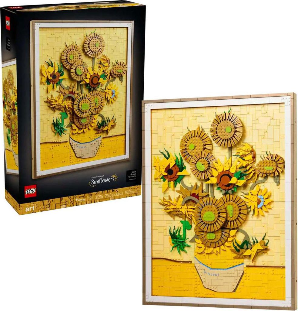 LEGO ART 31215 Vincent van Gogh – Sunflowers Immagine del prodotto 