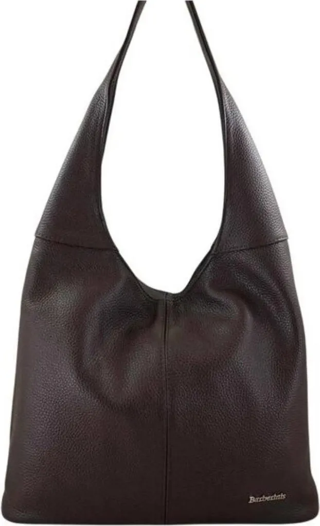 Grand sac porté épaule Barberini's 9941176257 cuir pleine fleur