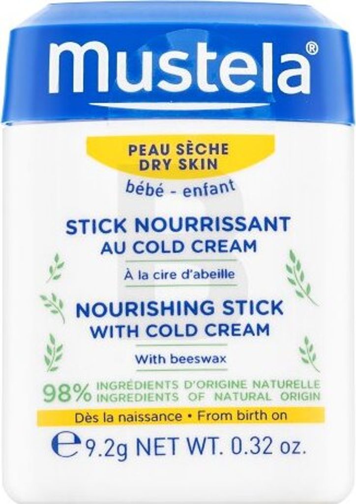 Mustela Bébé Ochranná hydratačná tyčinka Výživná tyčinka Obrázok produktu 6