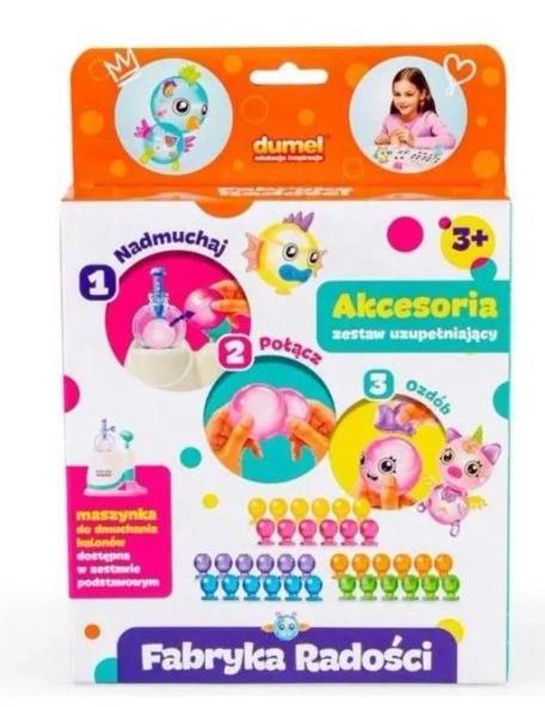 Fabryka Radości – Ballon-Zubehörset, 162 Teile Produktbild 