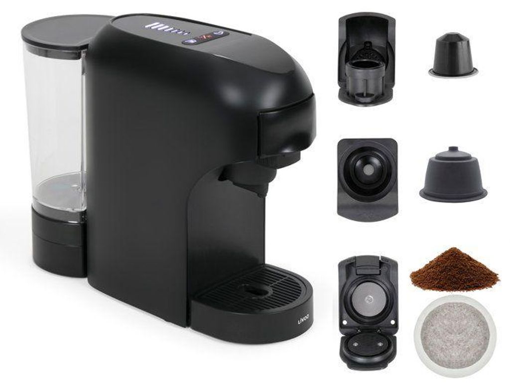 4-in-1 Multi-Kapsel-Kaffeemaschine – LIVOO – DOD217N – 1400 Produktbild 