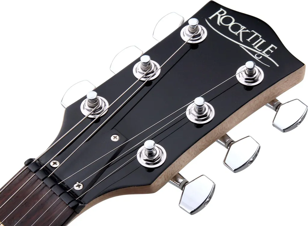 Rocktile Junior 3/4 Guitare Électrique Légère avec Micro Simple Bobine - 7