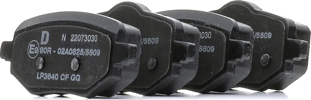 Jeu de Plaquettes de Frein Arrière pour OPEL Corsa F - DELPHI LP3640 Pro