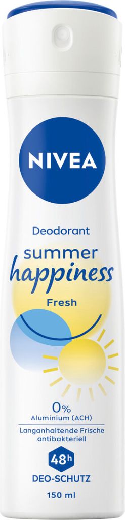 Nivea Deodroant Spray Fresh Summer langanhaltende Frische Produktbild 