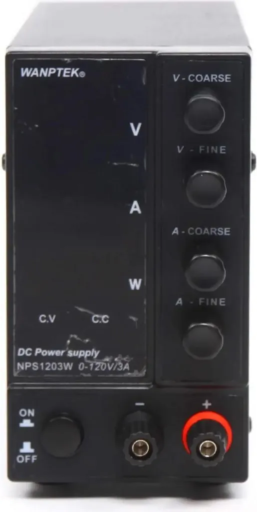 Source d'alimentation stabilisée 120V 3A pour banc d'essai électronique