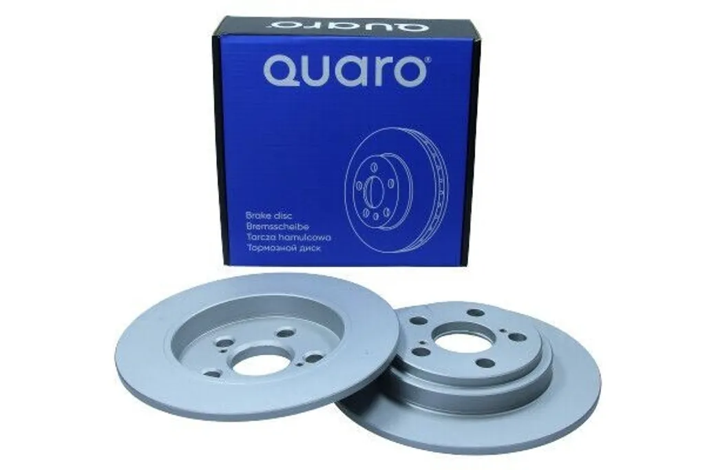2 disques de frein arrière QUARO QD0713 pour TOYOTA Urban Cruiser 259mm