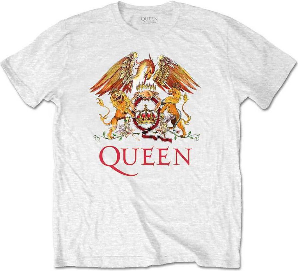 Queen Classic Crest Sand L Tričko Obrázok produktu 
