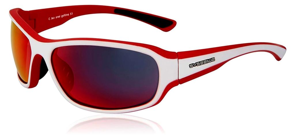 Sportbrille für Freeride (100% UVA-, UVB- und UVC-Schutz, Nasenbereich, splitterfreies TR90-Material)