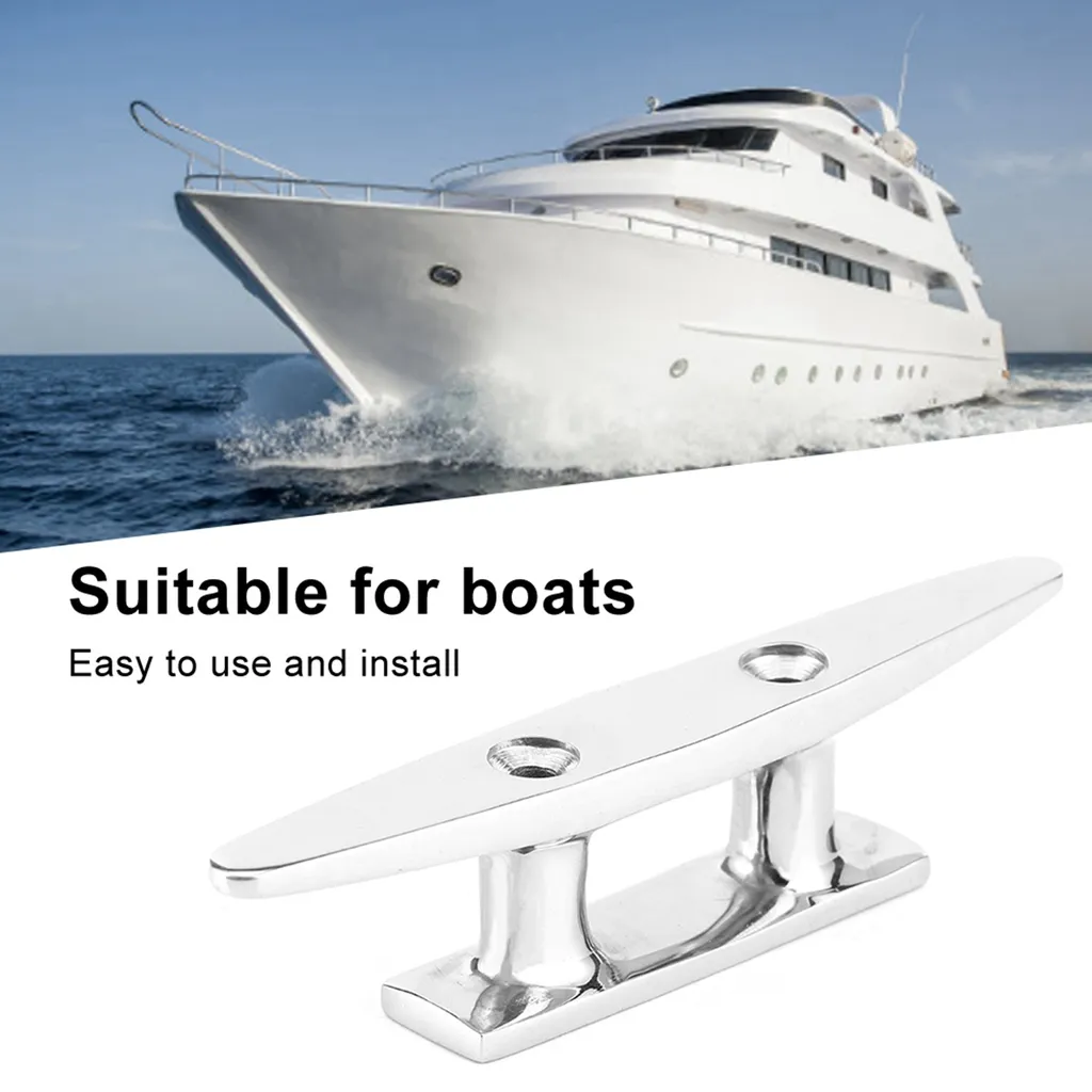 Set 4 Gallocce Ormeggio 100mm Acciaio Inox 3.9" | Nautica Professionale - 7