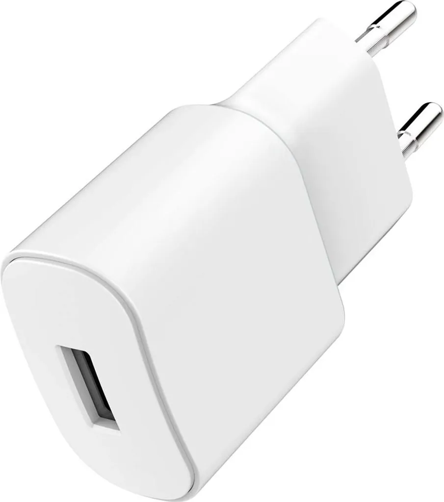 Kit Ricarica WOW USB-A 2.4A + Cavo USB-C | Bianco Puro e Veloce - 5
