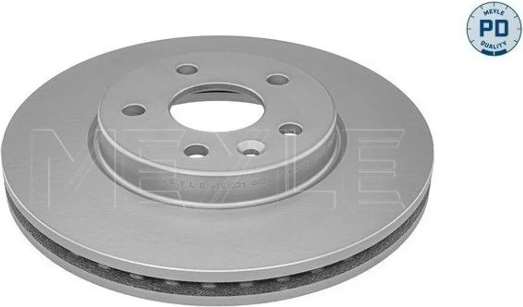 2 Disques de Frein MEYLE 615 521 0031/PD Avant pour OPEL Astra K (B16)