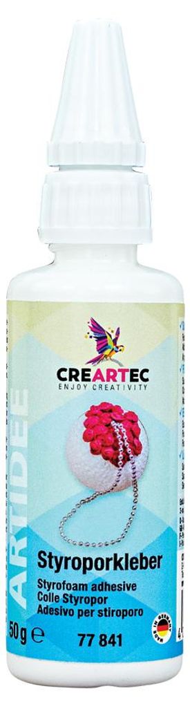 CREARTEC Styroporkleber - 50g - mit schneller Haftung - zum Produktbild 
