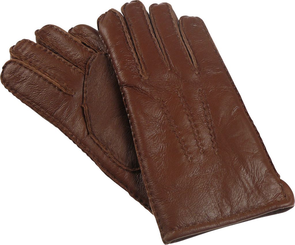 Handschuh aus echtem Lammfell handgenäht  Nappaleder Produktbild 