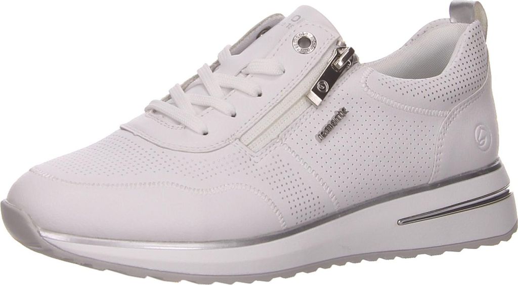 Remonte Sporthalbschuhe Formsohle modisch in weiss/weiss kombi, Gr. 39
