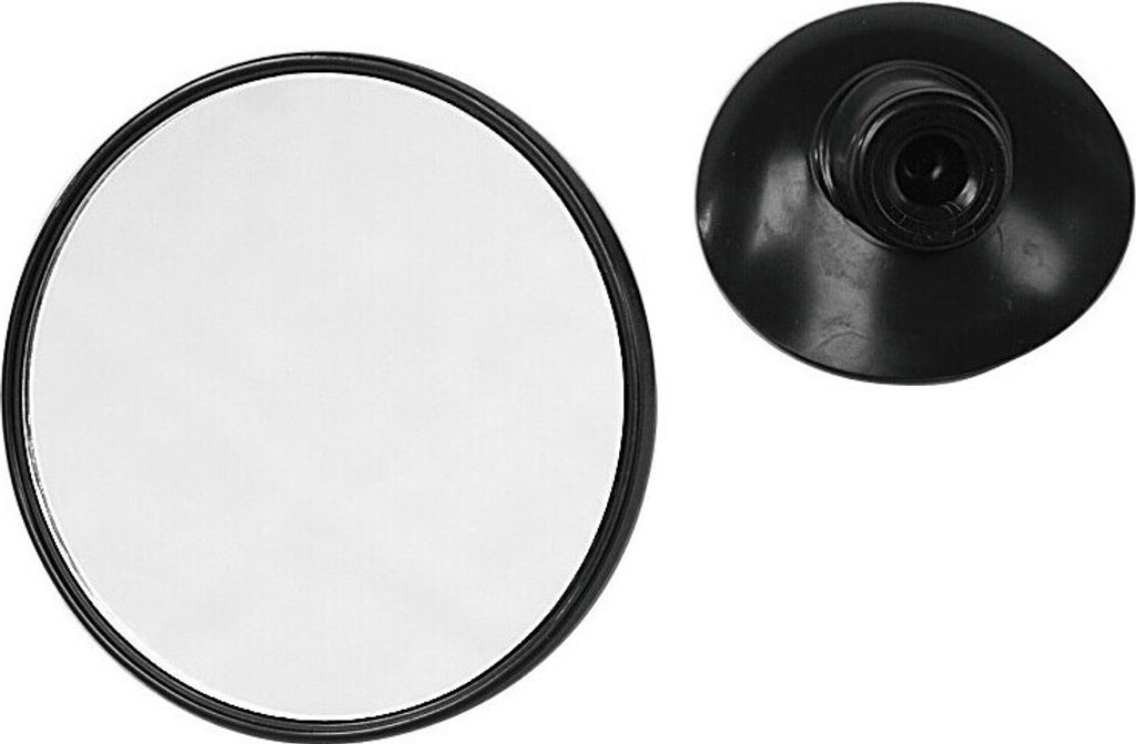 Runder Rückspiegel mit Sauger - Ø 80 mm