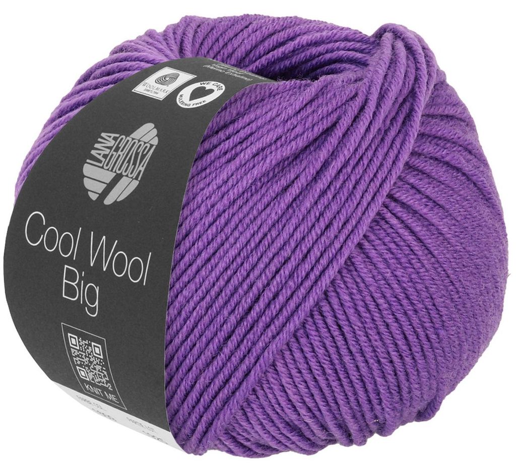 Lana Grossa Cool Wool Big 50 g pflegeleichtes Strickgarn Produktbild 