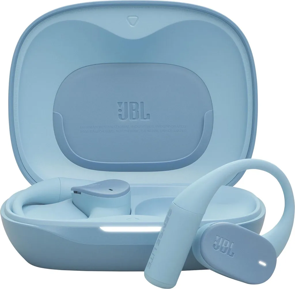 JBL Sense Lite Auricolari Bluetooth a Clip Blu - Ideale Smart Working