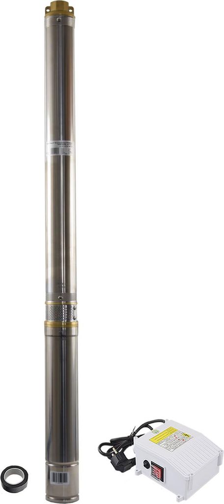 Agora-Tec® 3 Zoll Brunnenpumpe Tiefbrunnenpumpe PREMIUM Produktbild 
