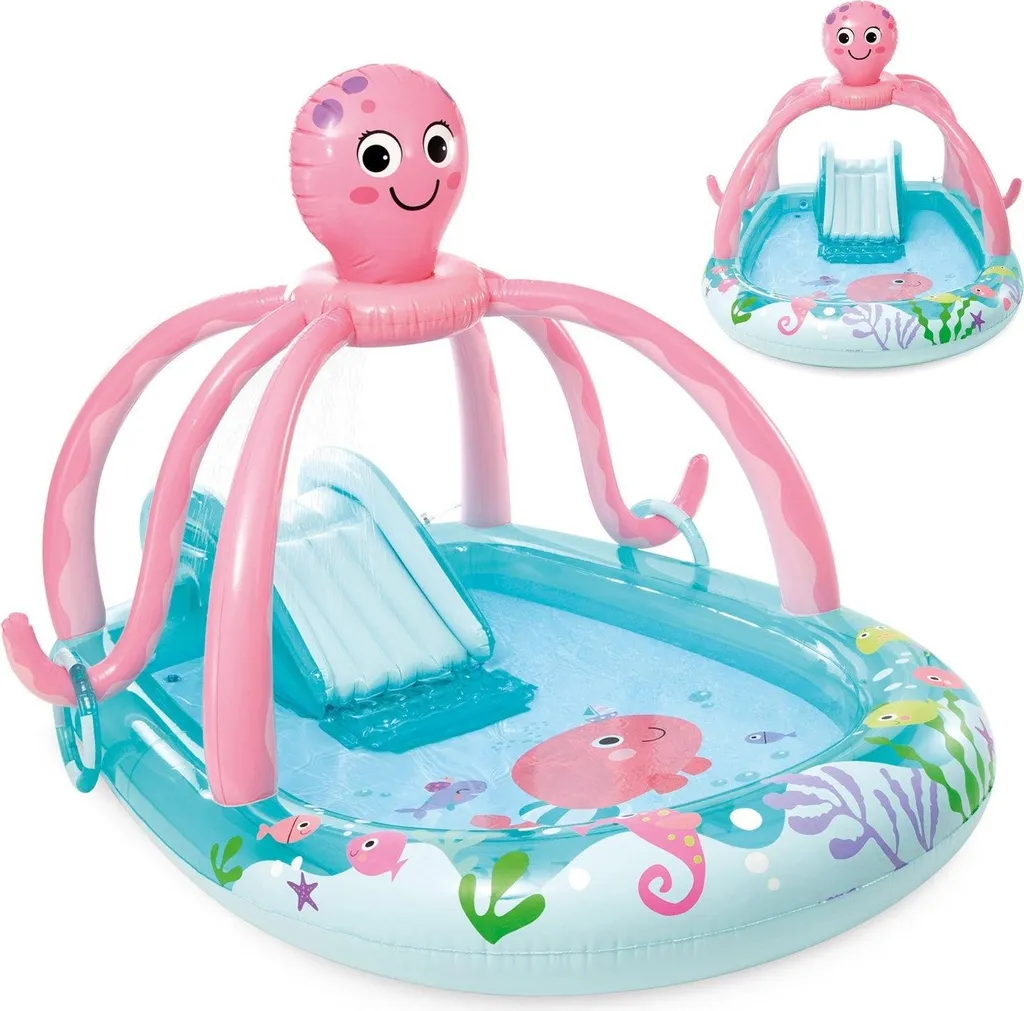 Jeux d'eau extérieur pour enfants Intex 56138 Pieuvre gonflable