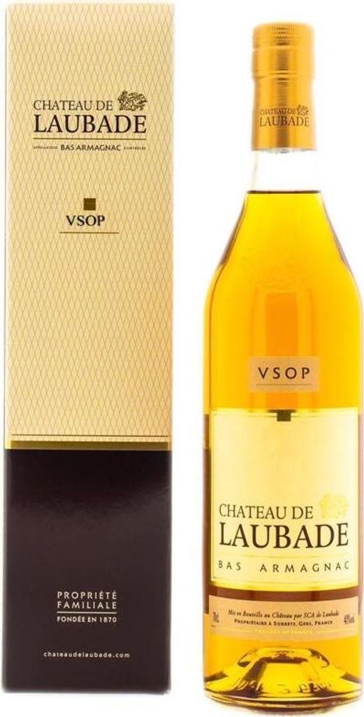Chateau de Laubade VSOP + Box 700ml 40% Vol.