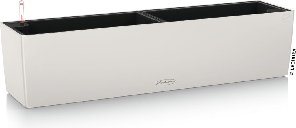 LECHUZA-Pflanzgefäß BALCONERA Color 80 Lichtgrau | Produktbild 