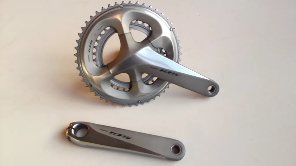Pédalier Shimano 105 FC-R7000 Argent 11v 50-34 Dents en 172,5 mm