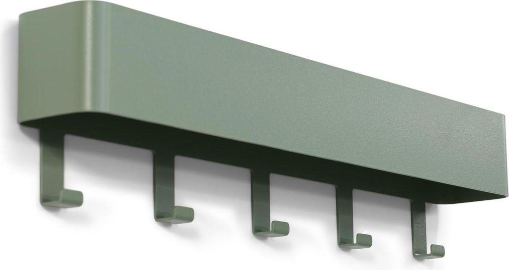 Hakenleiste Garderobenhaken DAX PLAY 5 Dusty Green, Spinder Design