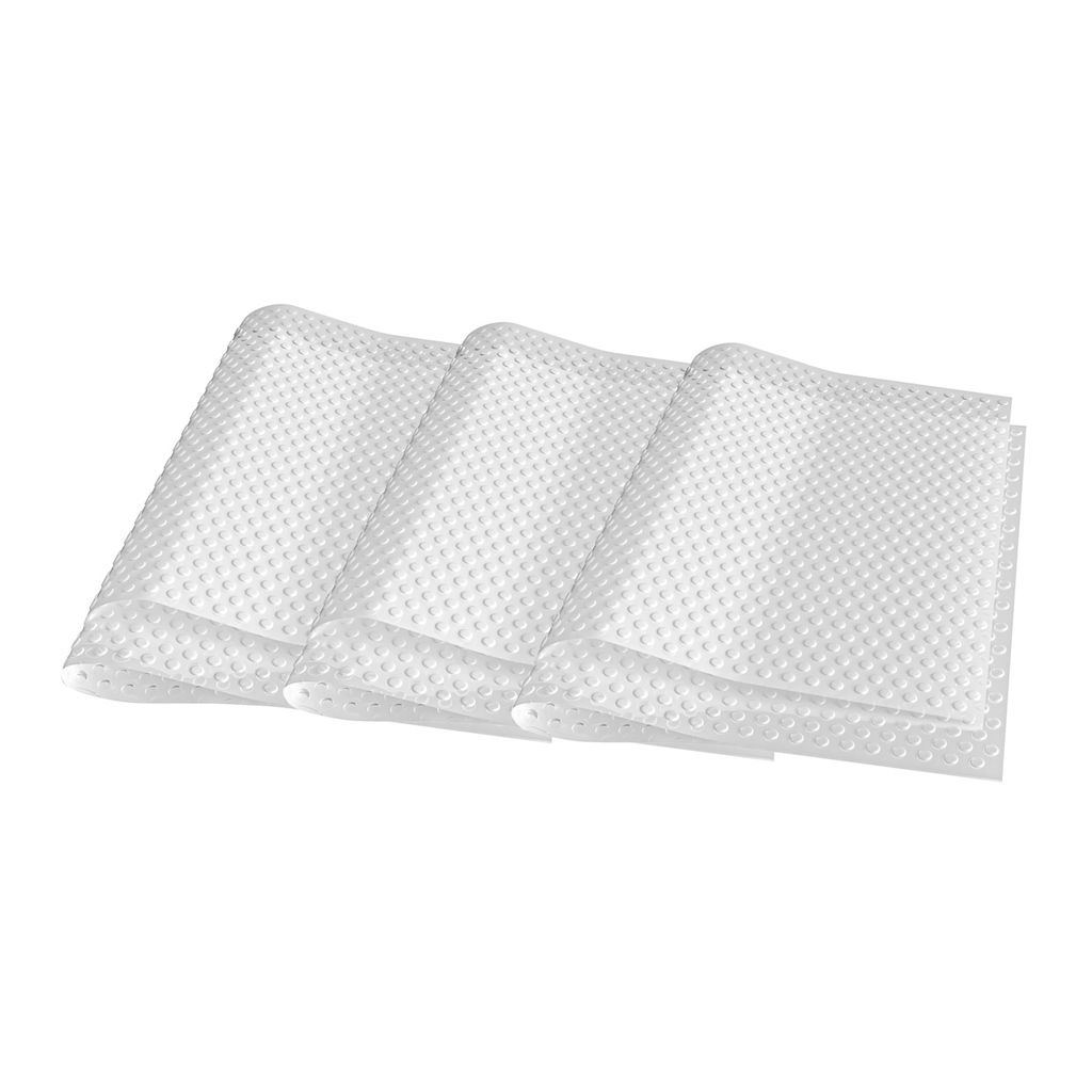 Intirilife set di 6 tappetini da frigo trasparenti Immagine del prodotto 