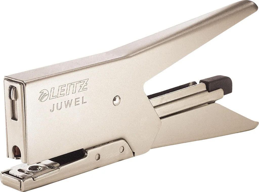 Leitz 5557 Juwel 2000 Pinza per Graffare in Metallo - 12 Fogli Nickel