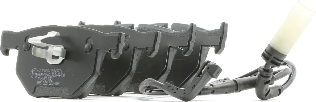 Plaquettes de frein arrière anti-vibration contre bruits sur E60
