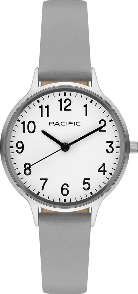 Montre Grise Pacific PC00810 - Confort Anti-Irritation et Style Garanti