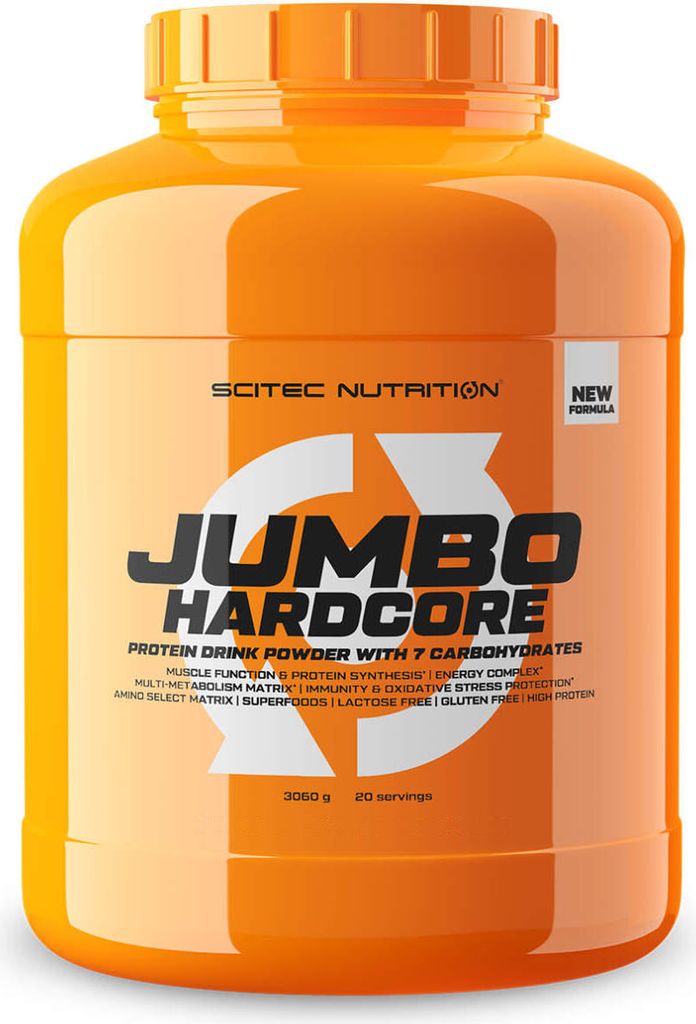 Scitec Nutrition Jumbo Hardcore 3060 g brittle white chocolate