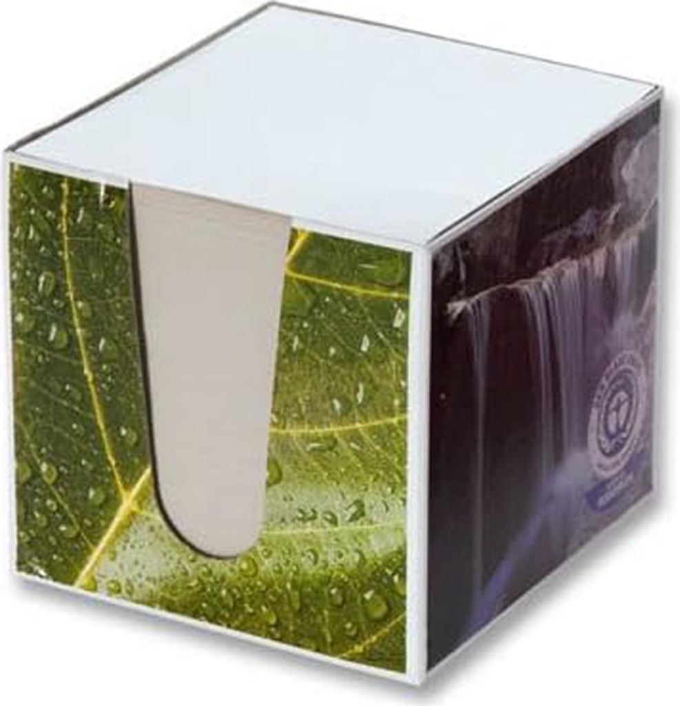 folia Zettelbox "Recycling" 95 x 95 x 90 mm