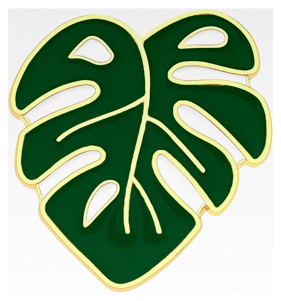 Blattförmiger Magnetischer Nadelhalter 4,5 x 4,2 cm für Stickerei und Näharbeiten