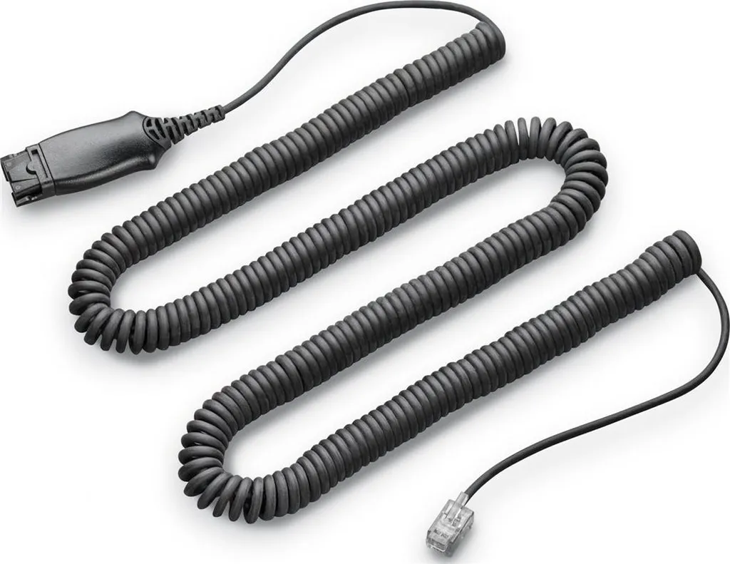 Câble Audio HP Poly EHS 3,5mm pour Relier votre Téléphone à votre Casque