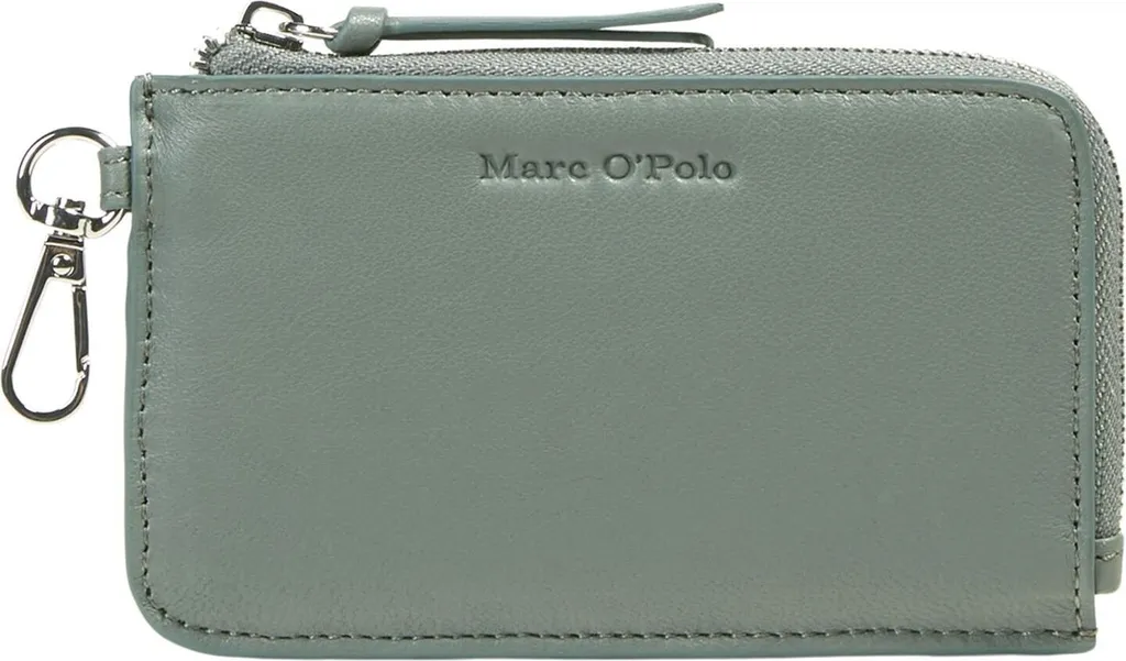 Grand Portefeuille Florica Marc O'Polo pour Femme Cuir Bleu-Gris Chic