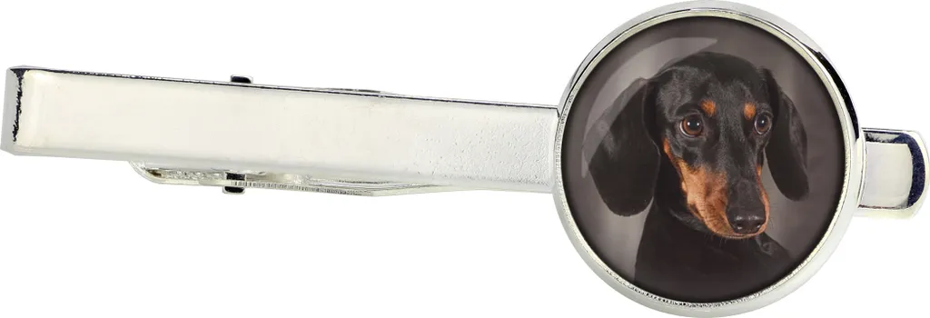 TEAMER Bracciale bassotto carino Resizable bassotto Box catena Bracciale in acciaio inox bassotto amante animale domestico gioielli per le donne uomini (Argento