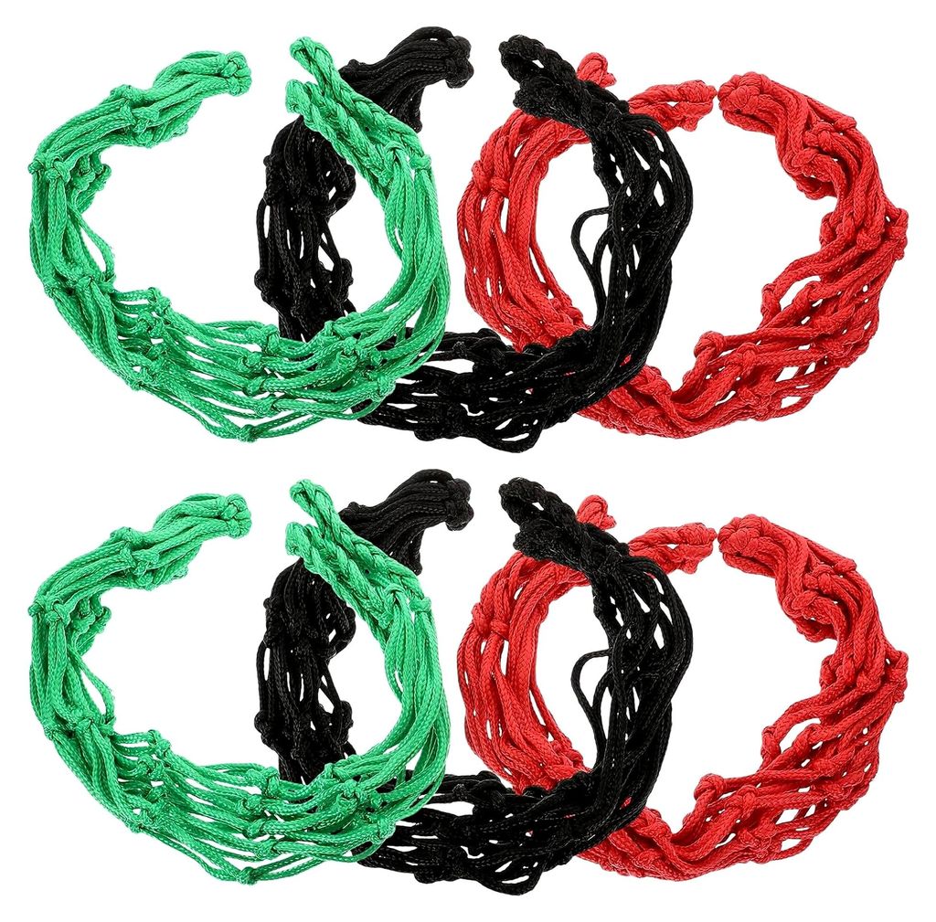 6 Stück Hühner Gemüsenetzbeutel aus Nylon für Geflügel Futterbeutel zum Aufhängen im Hühnerstall Wiederverwendbar Zufällige Farbe