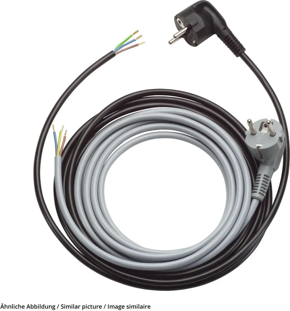 Cavo Alimentazione LappKabel H05VV-F 3G1.5 Spina Schuko Angolata