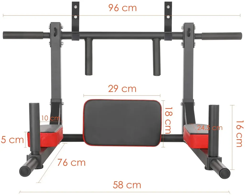 Barre de traction murale stable charge 300 kg sans risque de chute - 3