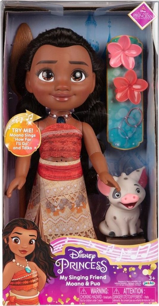 Disney Princess Moana Doll My Singing Friend Moana & Pua Obrázek produktu 
