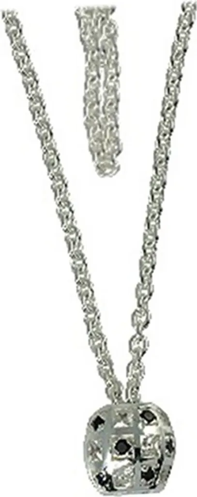 Sautoir Chaîne à Billes en Argent 85cm pour Pendentifs et Charms