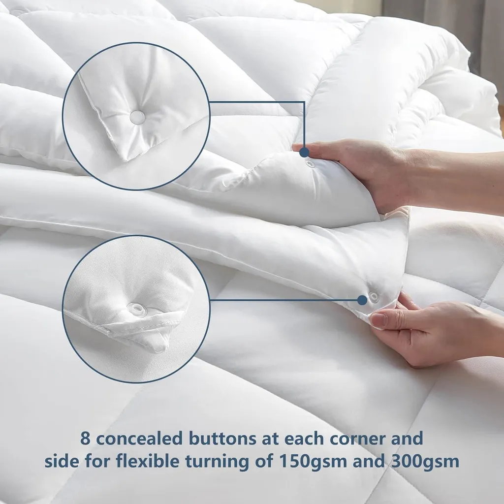 Couette 135x200 4 Saisons Anti-Froid : Solution Durable Contre l'Humidité - 2