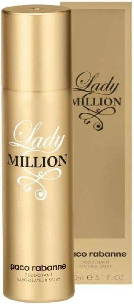 Paco Rabanne - Lady Million Deospray 150ml - 12