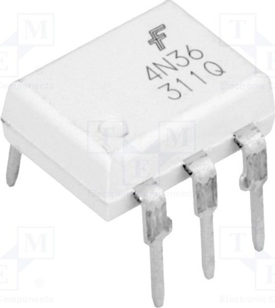 2x Optokoppler Kanäle: 1 THT Uce: 30V 4N36M Optokoppler - ausgang
