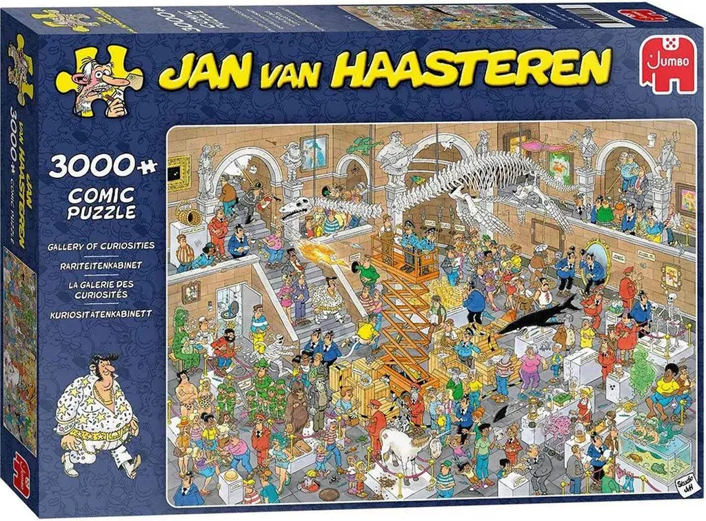 Jumbo 20031 Jan van Haasteren Puzzle 3000 Pièces Cabinet de Curiosités