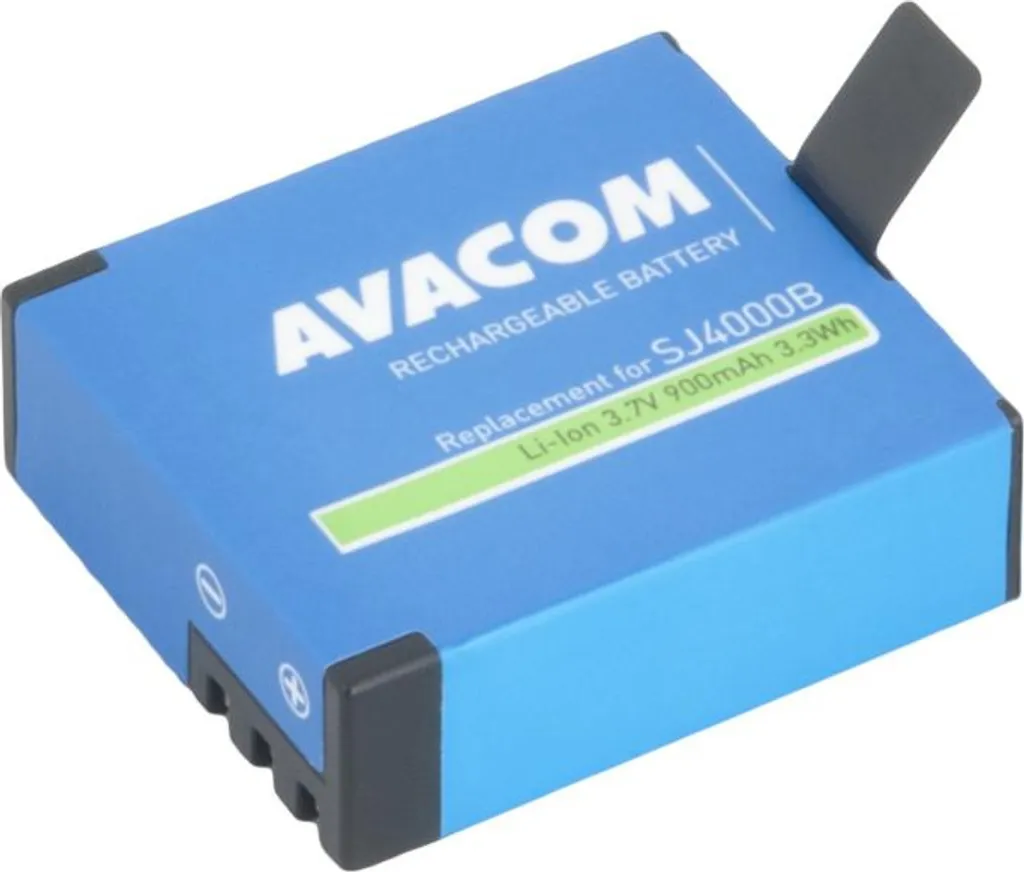 Batterie Sjcam Li-Ion 3.7V 900mAh pour Caméra Sport 4000 5000 et M10
