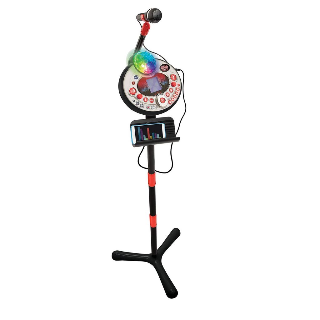 VTech Kidi Superstar Lightshow Noir, 4 Jahr(e), Mit Ton, Sprachfunktion, Batterien erforderlich, AA, Kunststoff