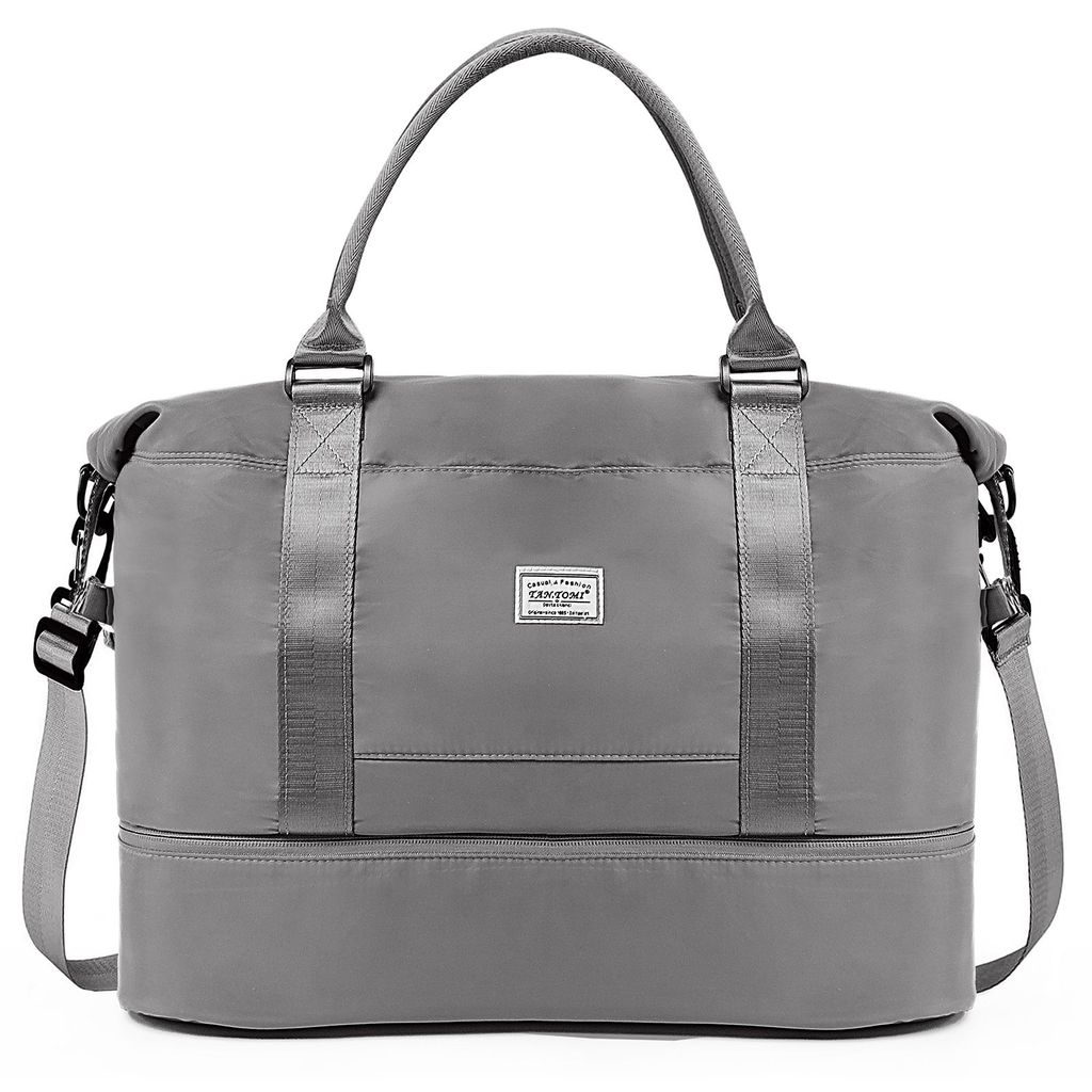 Mofut Reisetasche Damen Sporttasche 46x23x32 Handgepäck Tasche Schwimmtasche Wasserdicht Travel Bag Fitnesstasche Trainingstasche Frauen für Reis...