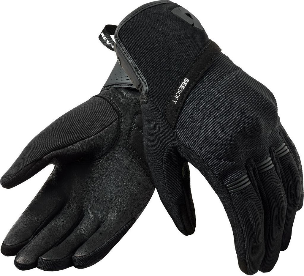 Revit Mosca 2 Damen Motorrad Handschuhe, schwarz, XXS